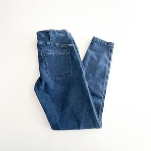 Free People Women's Denim Jeans Skinny Jeggings High Rise Blue Wash Size 28